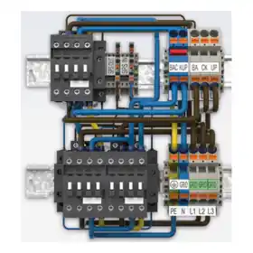 Kit back-up SMA - BU-STPH-4P63K (4 pôles, 63 A, rail DIN)